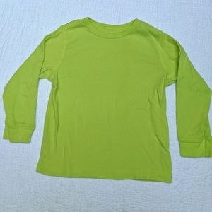 Baby Gap light green long sleeve shirt, size 4